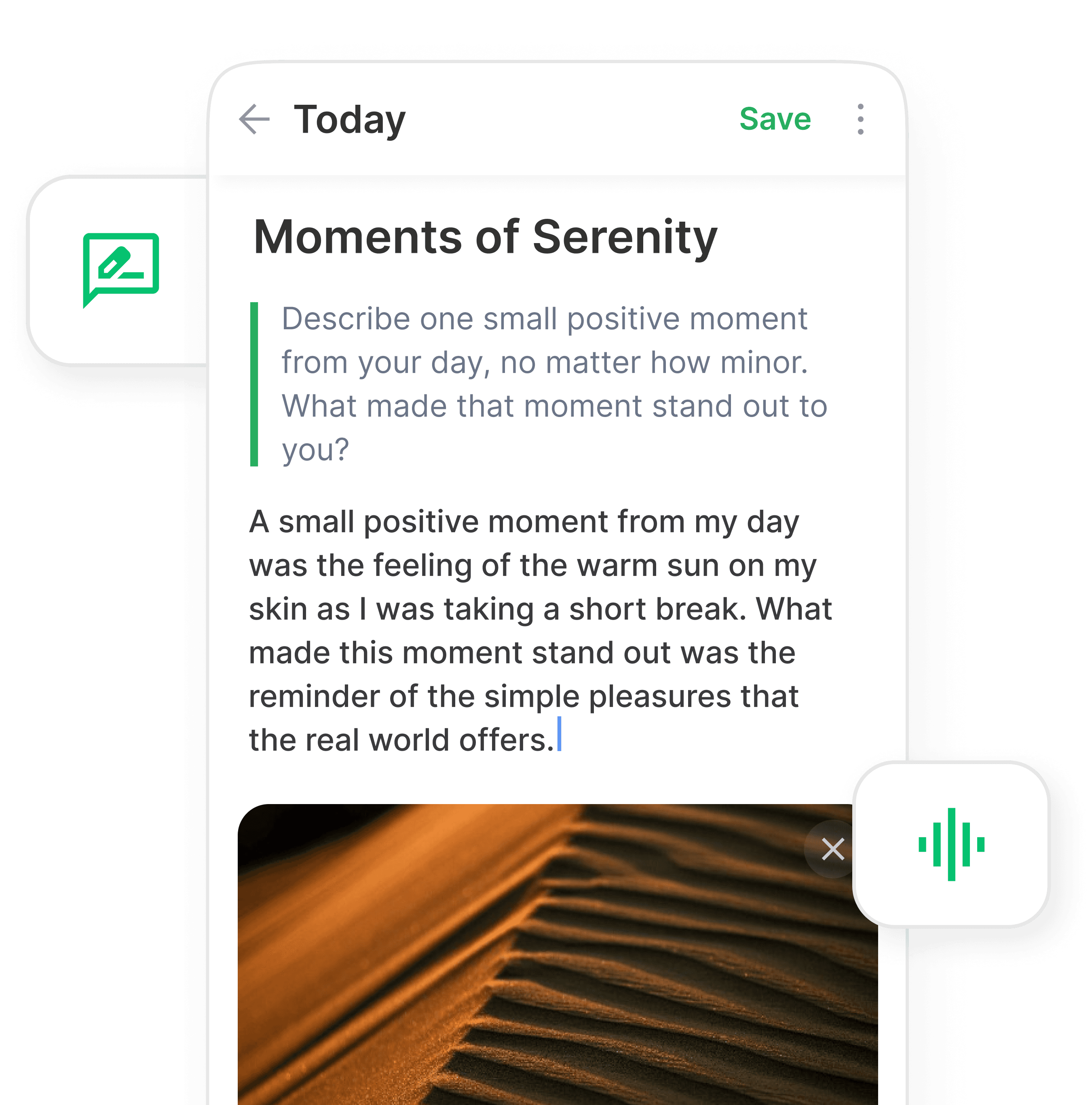 Mirror Connect - Journal Pad