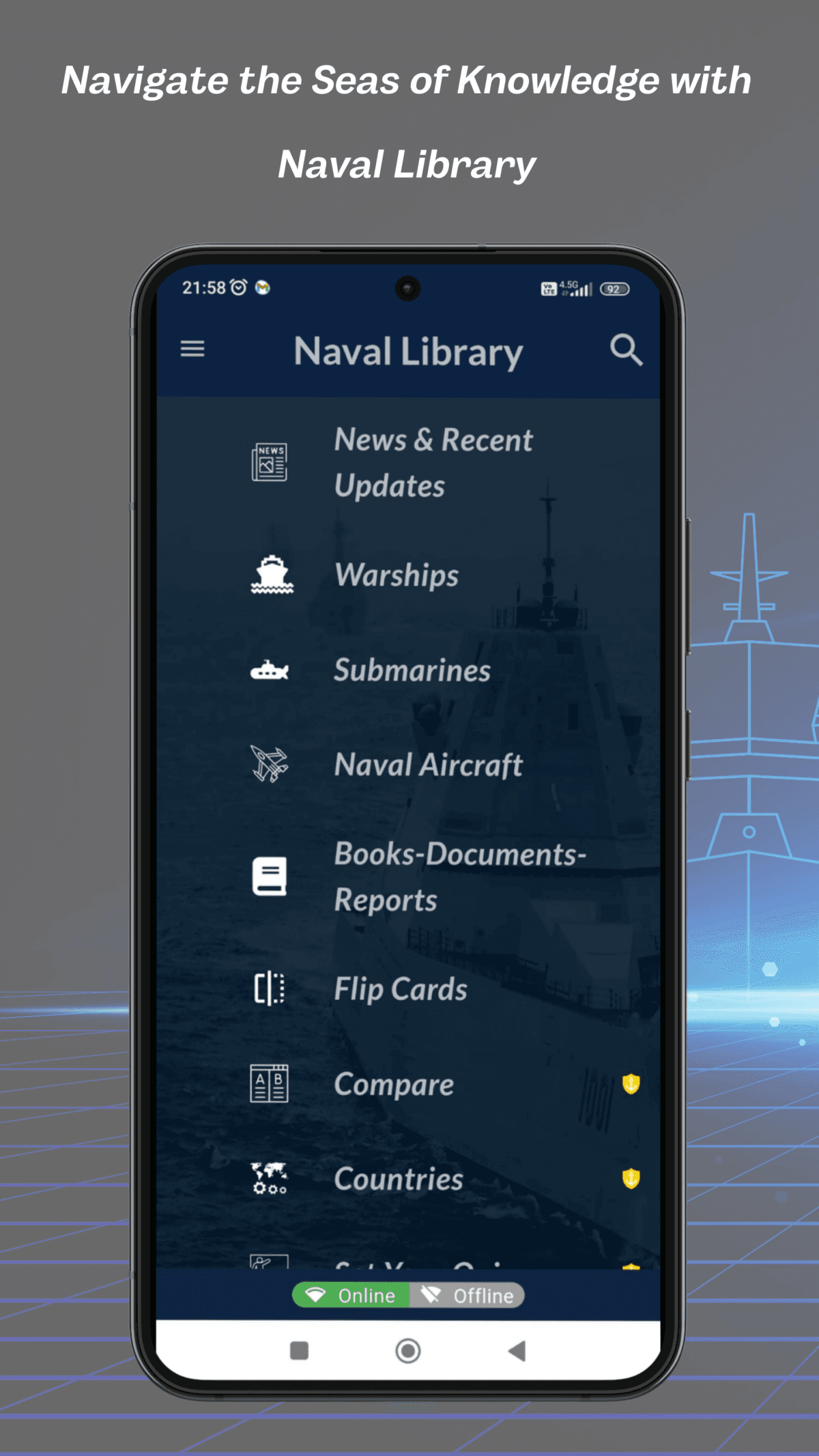 Naval Library - Modern Warship | Pranil Shah